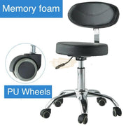 Multifunctional Adjustable Swivel Chair on Wheels | Black Chair