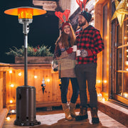 Mushroom Style Gas Outdoor Patio Heater (Gas Tank not included) - Espresso Patio Heater