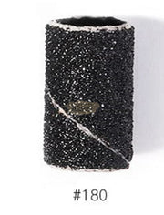 Nail Sanding Bands Black - Medium 180 Grit Sanding Bands
