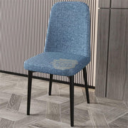 Nordic Chair with Black Legs | Blue
