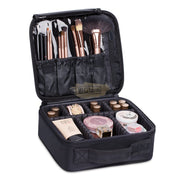 Professional Travel Makeup Bag with Compartments 26cm - Rose (bag only) Makeup Bag