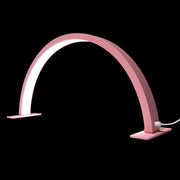U-Shaped Beauty Table Lamp 750mm | Pink