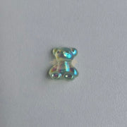 Teddy Nail Charm | Aurora Green nail art decoration