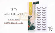 EMEDA - Clear Band Lash 005 (10 pairs)