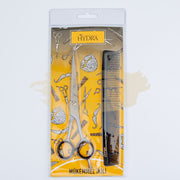 Hydra Professional Line Barber Shears Scissors 6" Set HD-900