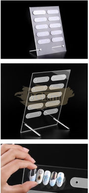 Clear Acrylic Nail Display (Display only)