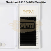 EMEDA Eyelash Extension | Classic Matte | 0.15 D Curl | Mixed 15-20mm