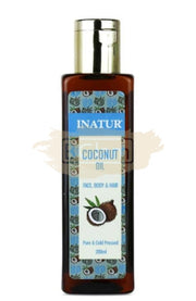 Inatur Cold-Pressed Oil - Coconut Oil 200ml
