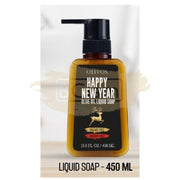 Olivos New Year Reindeer Liquid Soap 450ml (Sulfate & Paraben Free)
