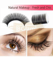 NAGARAKU Faux Mink Eyelash Extensions - C Curl Mixed Length 16-20mm