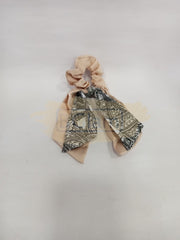 Double Layer Bow Long Tail Scrunchie Design 4