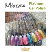 Mixcoco Soak-Off Gel Polish - Platinum Nail Collection