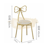 European Style Butterfly Chair - White