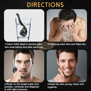 Derma Roller 0.25mm Cosmetic Needling | Black Derma Roller