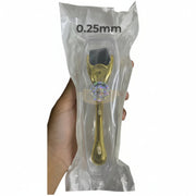 Derma Roller Cosmetic Needling 0.25mm | Gold Makeup Accessories