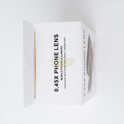 0.45x Super Wide Angle & Macro Clip-On Phone Camera Lens - Gold