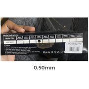 Derma Roller Cosmetic Needling 0.5mm | Black/black Makeup Accessories