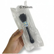 Derma Roller Cosmetic Needling 0.75mm | Black/black Makeup Accessories
