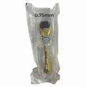 Derma Roller Cosmetic Needling 0.75mm | Gold Makeup Accessories