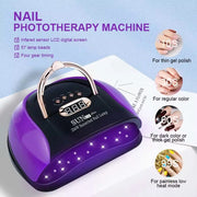 SUN C4 Plus UV LED Nail Lamp 256W | Purple/Black