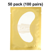 Lint Free Under Eye Gel Patch for Eyelash Extensions | Gold (1 pair per pack)