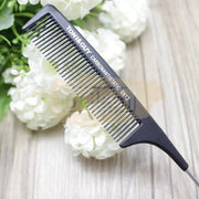 Carbon Anti-Static Pin Tail Comb 0812 Hair Brush