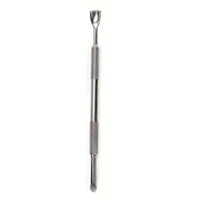 Double-Headed Horseshoe Cuticle Steel Pusher