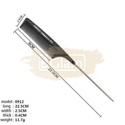 Carbon Anti-Static Pin Tail Comb 0912 Hair Brush