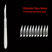 Multipurpose Scalpel Knife with 10 No.11 blades