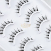 10 pairs EMEDA - Clear Band Lash 806 DIY Lashes