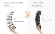 10 pairs EMEDA DIY 3D Clear Band Lash 005 DIY Lashes