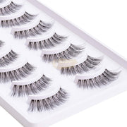 10 pairs EMEDA DIY 3D Clear Band Lash 005 DIY Lashes