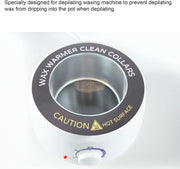 10 pcs Wax Warmer Clean Collars | Round Wax Warmer