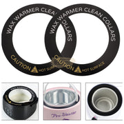 10 pcs Wax Warmer Clean Collars | Round Wax Warmer
