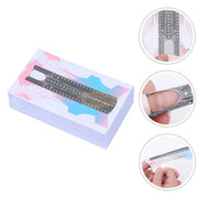 100 pcs Extra Long Nail Art Forms Nail Form