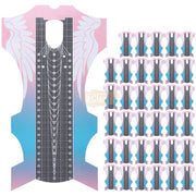 100 pcs Extra Long Nail Art Forms Nail Form