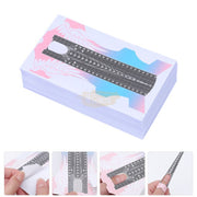 100 pcs Extra Long Nail Art Forms Nail Form