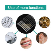 100 pcs Long Tip Disposable Micro Brushes Applicators | Black Micro Brushes