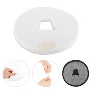 100 pcs Round Disposable Non-Woven Face Hole Cover for Massage Bed & Pillow Massage Bed Accessories