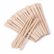 100 pcs Wax Applicator Spatula | Small Wooden Spatula