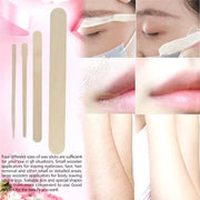 100 pcs Wax Applicator Spatula | Small Wooden Spatula