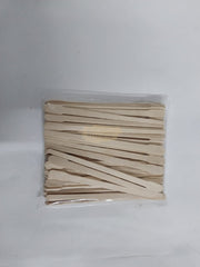 100 pcs Wax Applicator Spatula | Small Wooden Spatula