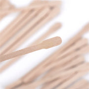 100 pcs Wax Applicator Spatula | Small Wooden Spatula