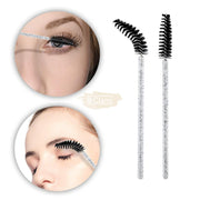 100pcs Disposable Eyelash Mascara Wand | Black Nail Care