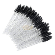 100pcs Disposable Eyelash Mascara Wand | Black Nail Care