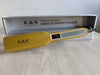 K&K Professional Hair Straightener & Dryer QY-1068 with LCD Touch Screen | Gold
