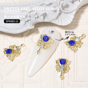 10pcs 3D Nail Art Decoration Magical Wand Hearts Nail Charms | SP0483-02 Nail Charm