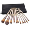25pcs Champagne Gold Makeup Brush Set with Case Professional Makeup Brush Set