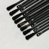 10pcs Double-Sided Blackhead Remover & Spiral Ribbed Cotton Swab Individually Wrapped Skin Care Tools