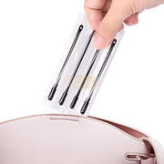 10pcs Double-Sided Blackhead Remover & Spiral Ribbed Cotton Swab Individually Wrapped Skin Care Tools